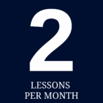 Two 50-Minute Lessons Per Month